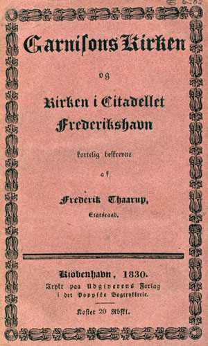 Garnisionskirken og kirken i Citadellet Frederikshavn