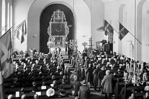 Jubilæumfesten den 18 april 1917 i Kirken