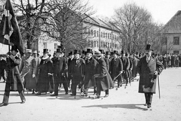 Jubilæumfesten i Kastellet den 18. april 1917